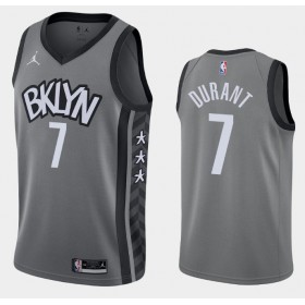 Män Brooklyn Nets Tröja Kevin Durant 7 2020-2021 Jordan Brand Statement Edition Swingman